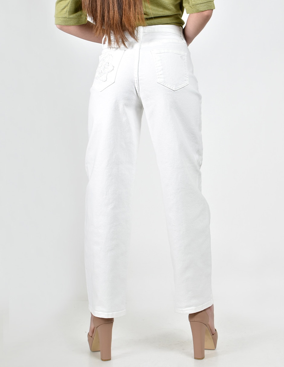 Jeans barrel para mujer 5