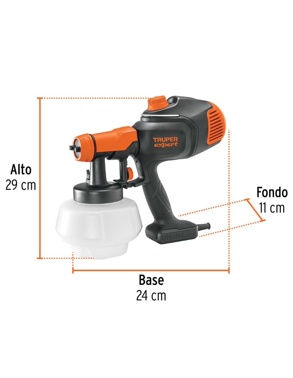 Pistola para pintar Truper
