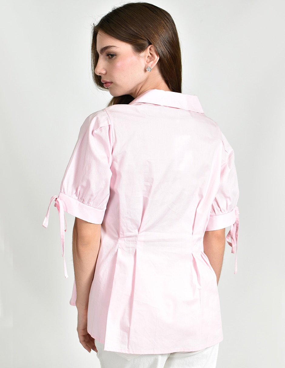 Blusa manga corta para mujer 6