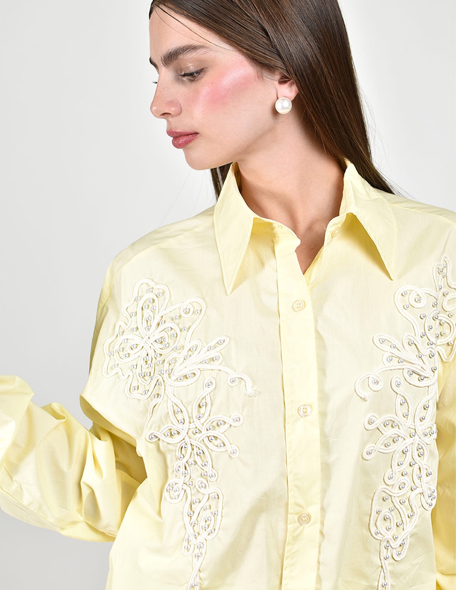 Blusa manga larga para mujer 3