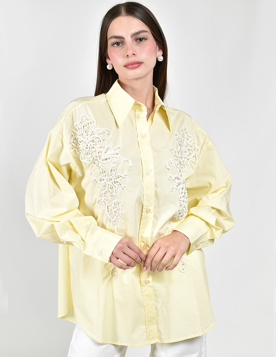 Blusa manga larga para mujer 4