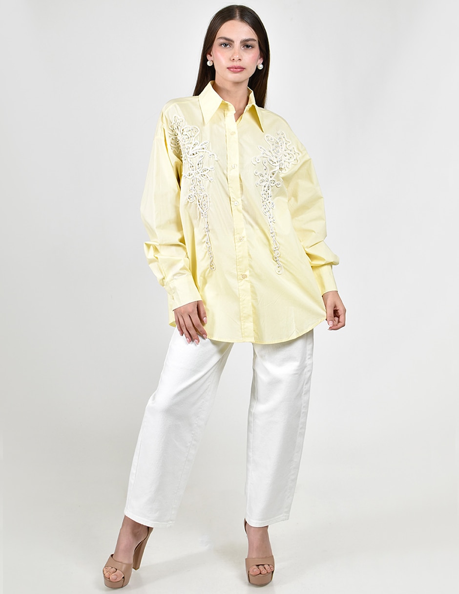 Blusa manga larga para mujer 5