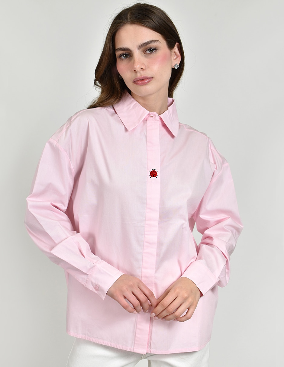 Blusa manga larga para mujer