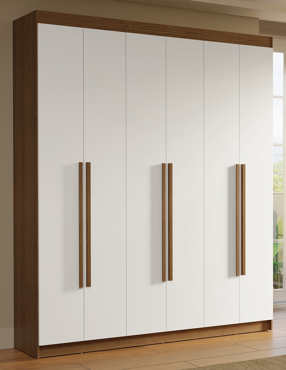 Ropero armable Madesa Venus 1106J34GL2 de MDP