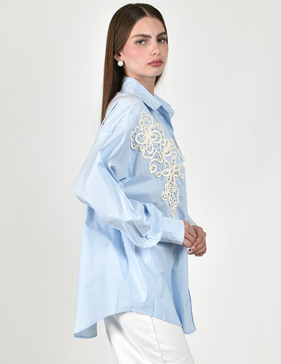 Blusa manga larga para mujer 2