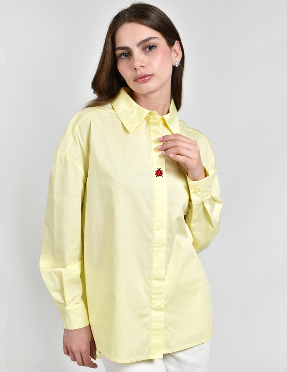 Blusa manga larga para mujer