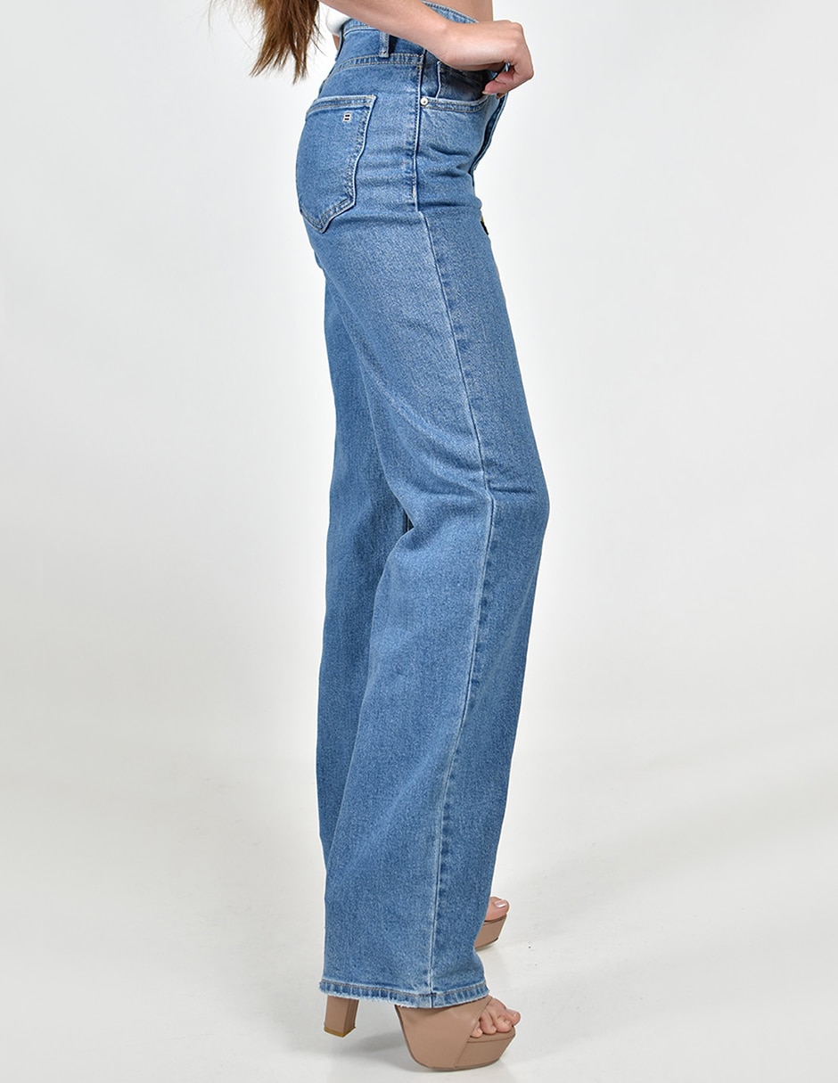 Jeans wide leg para mujer 2