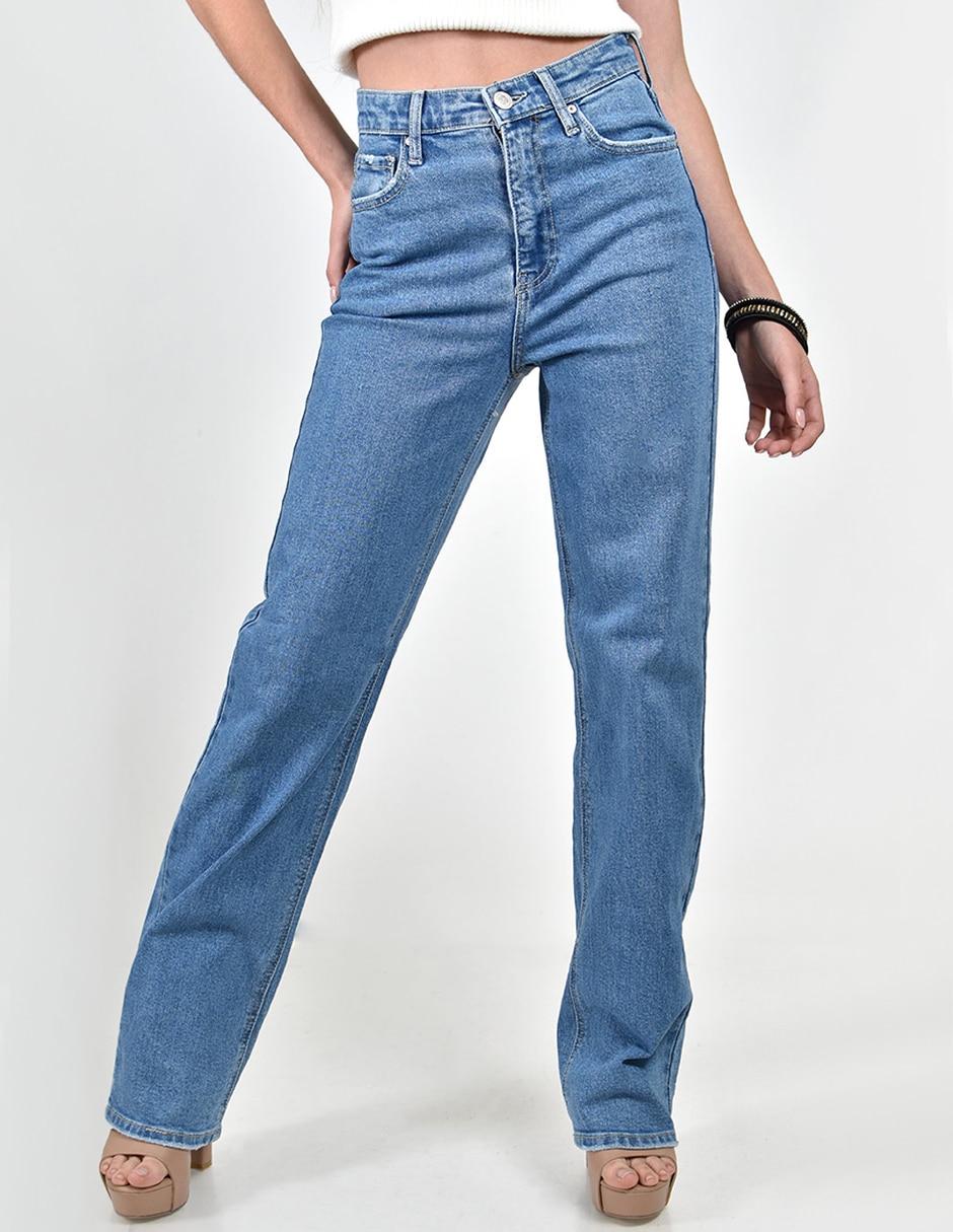 Jeans wide leg para mujer