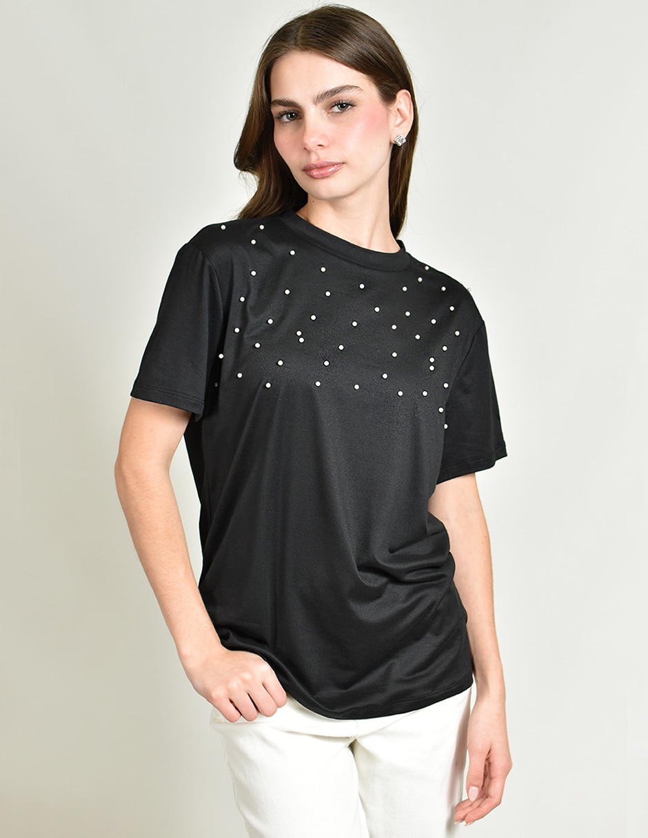 Blusa manga corta para mujer 3