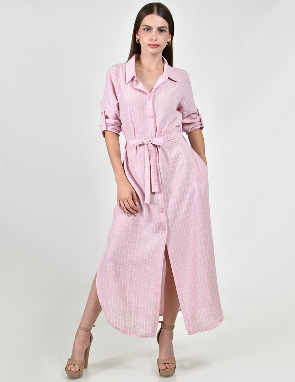 Vestido camisero midi Casual para mujer Vestido camisero midi Casual para mujer