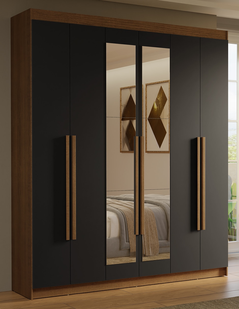 Ropero armable Venus 1106C12E4GL2 de MDP 10