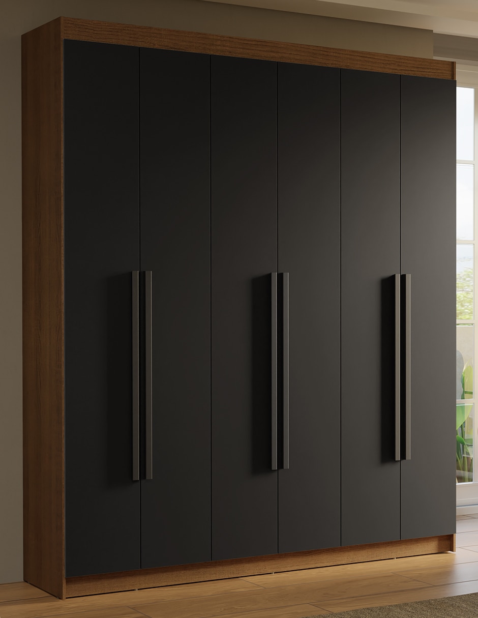 Ropero armable Madesa Venus 1106L34GL2 de MDP