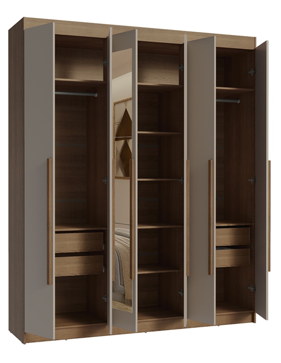 Ropero armable Venus 1106K92E4GL2 de MDP 9