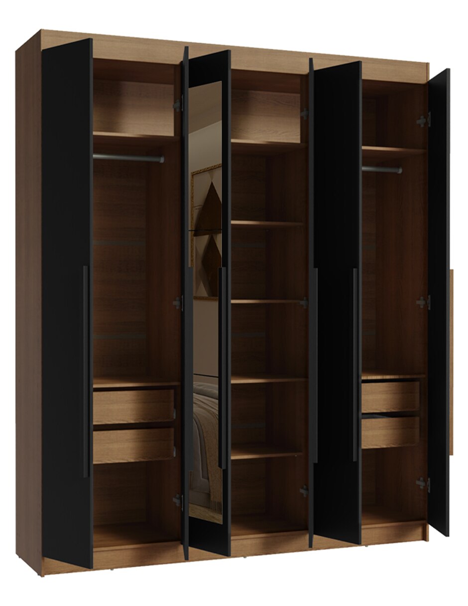 Ropero armable Venus 1106L32E4GL3 de MDP 9