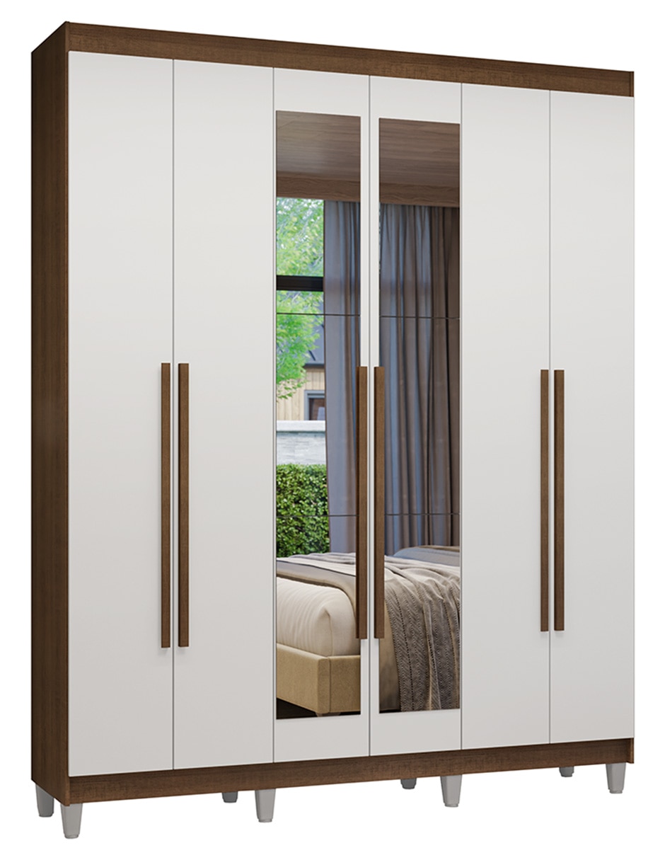 Ropero armable Madesa Venus 1106J32E4GL1CP de MDP