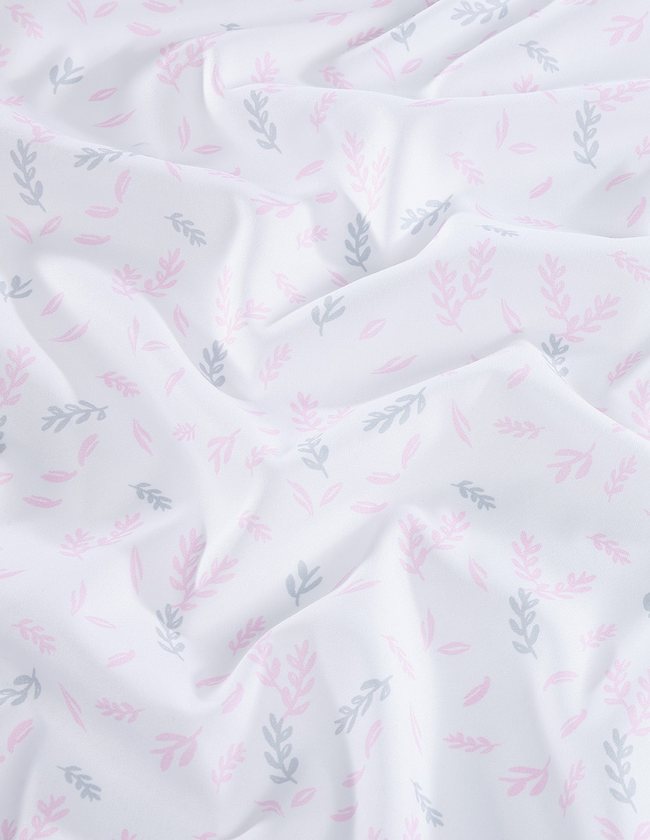Juego de sábanas de microfibra kaltex home mara soft pink