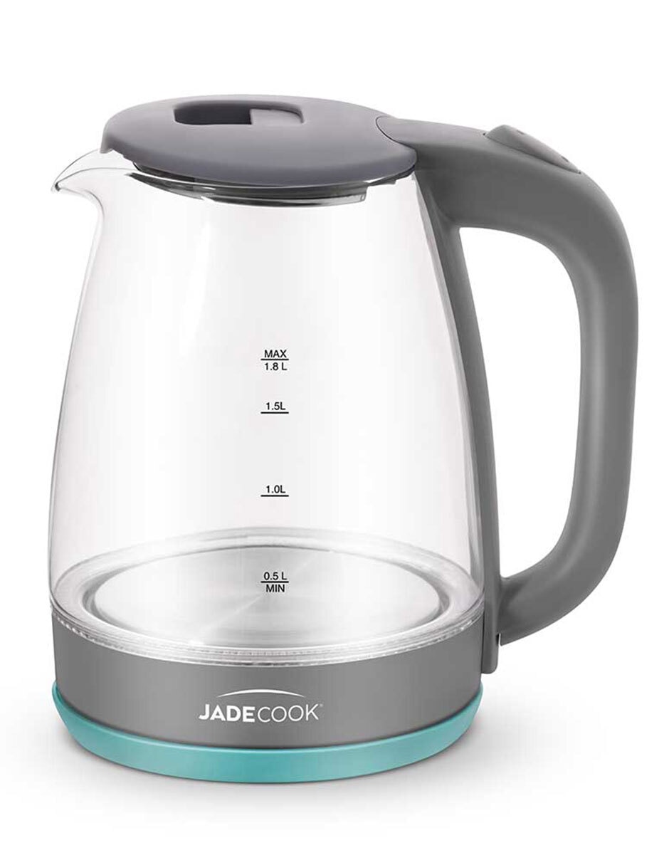 Tetera eléctrica Jade Cook de vidrio