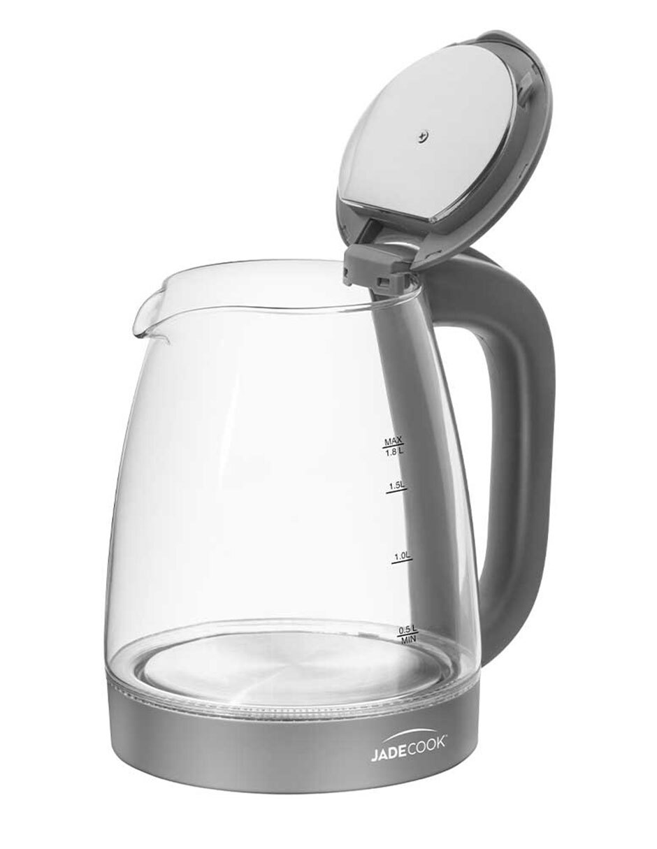 Tetera eléctrica Jade Cook de vidrio