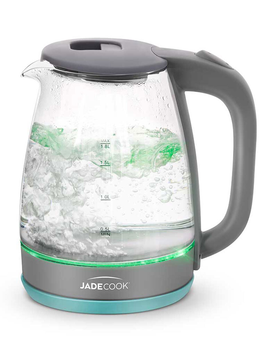 Tetera eléctrica Jade Cook de vidrio