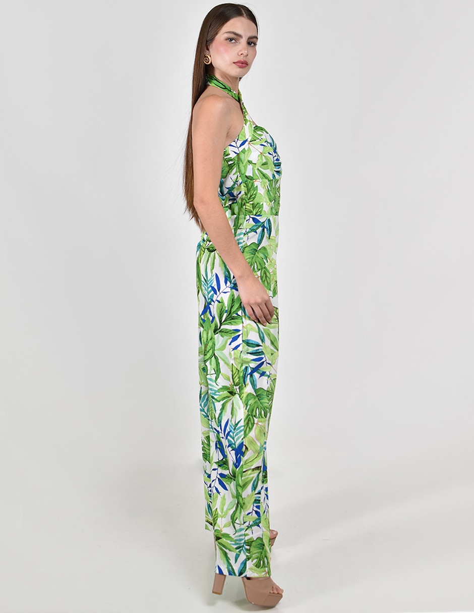 Jumpsuit estampado floral para mujer 2