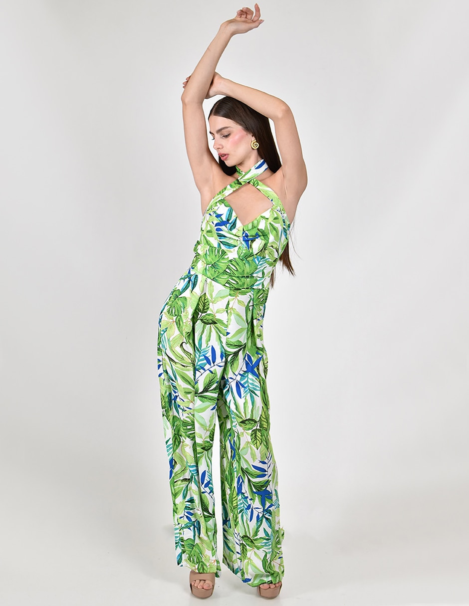 Jumpsuit estampado floral para mujer 5
