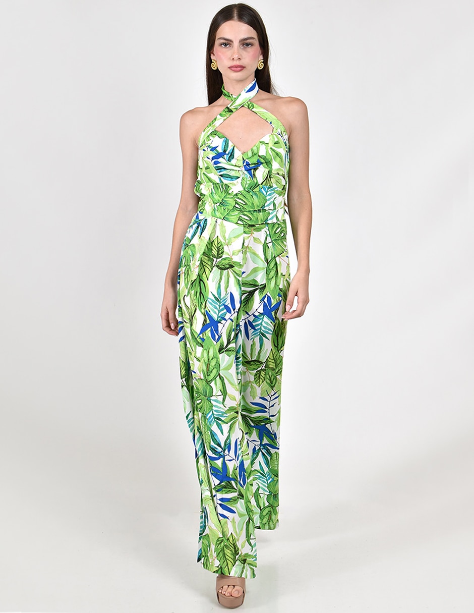Jumpsuit estampado floral para mujer