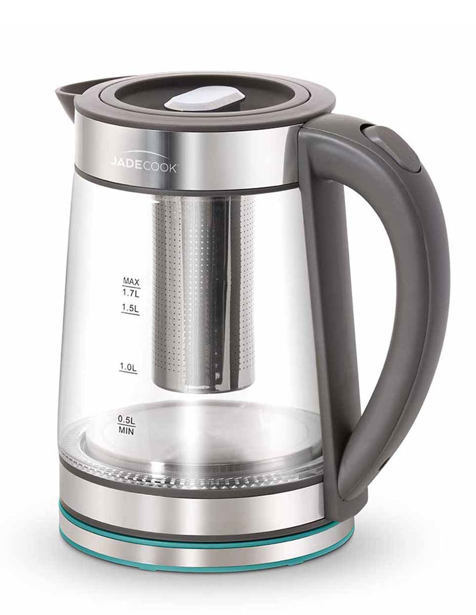 Tetera infusora Jade Cook de vidrio