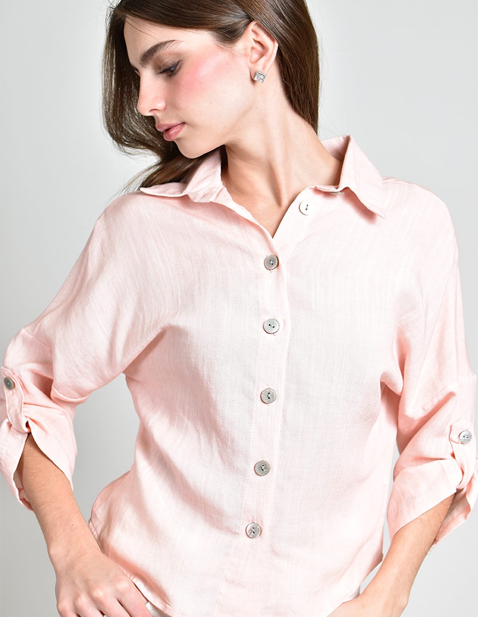 Blusa manga 3/4 para mujer 3