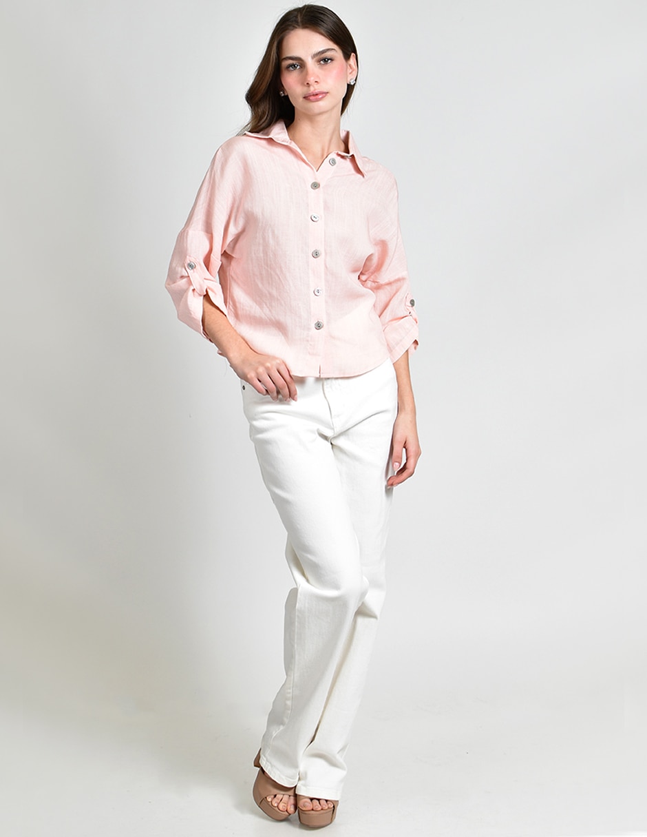 Blusa manga 3/4 para mujer 6