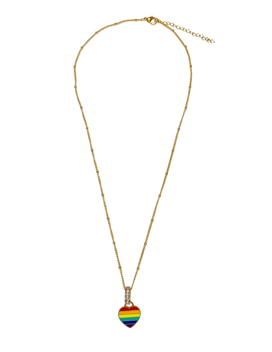 De corazón ame jewelry glam pop fantasy de acero inoxidable