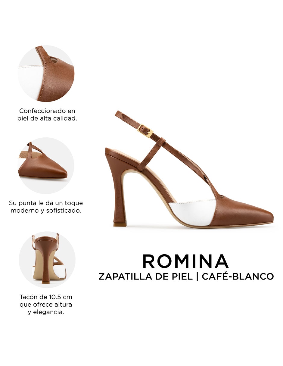Zapatilla piel Davenia