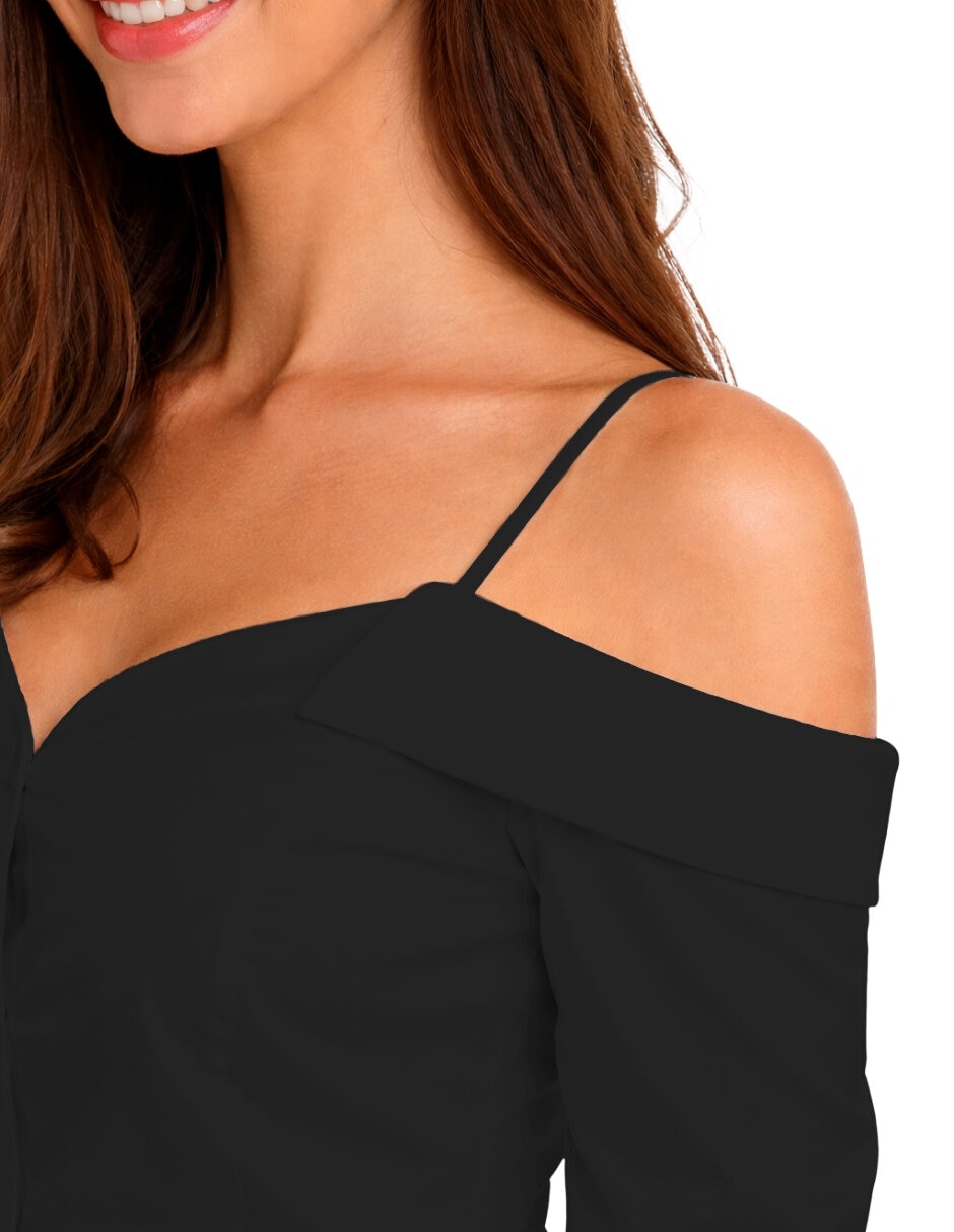 Blusa Beatriz Meade manga larga para mujer