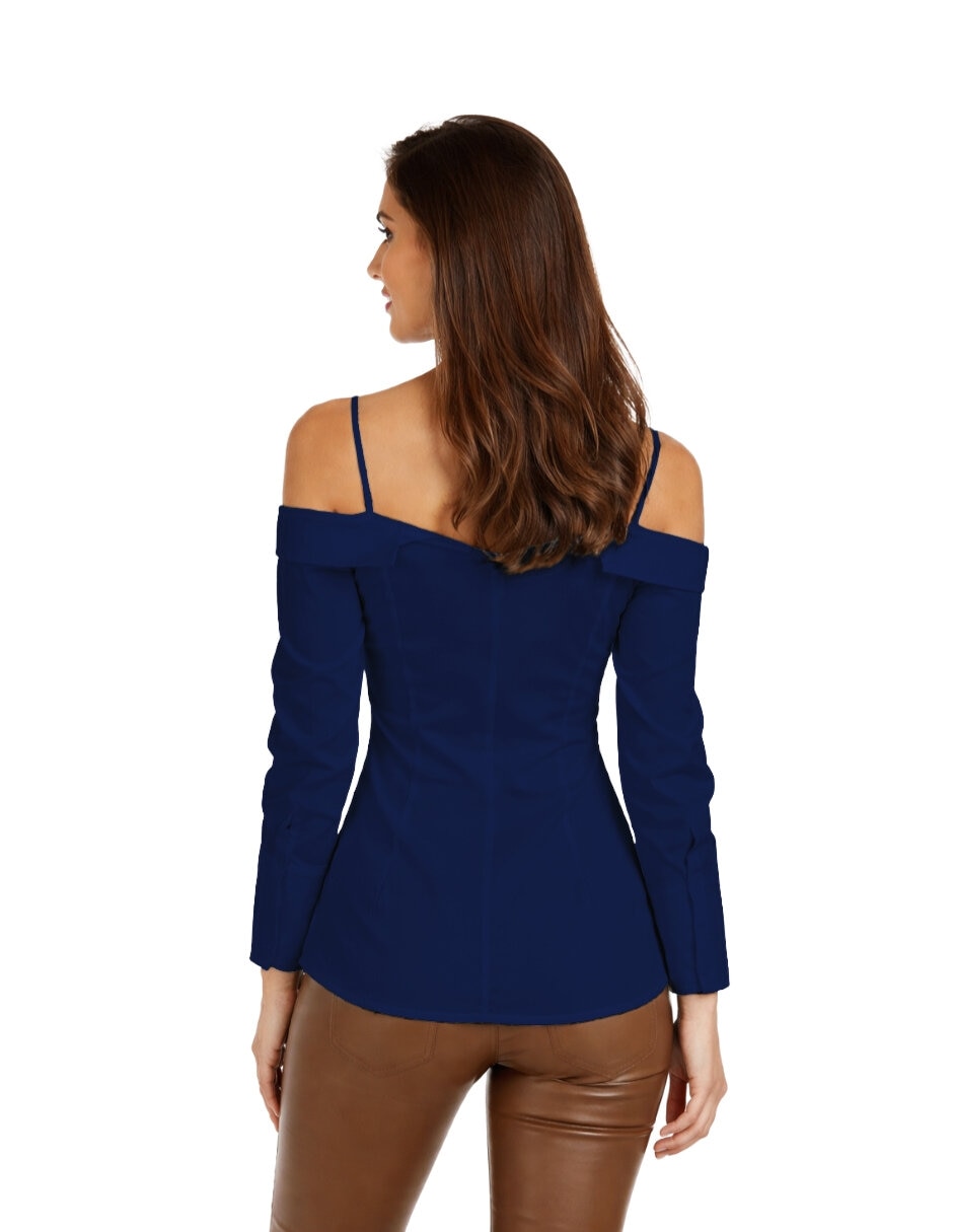Blusa manga larga para mujer 2