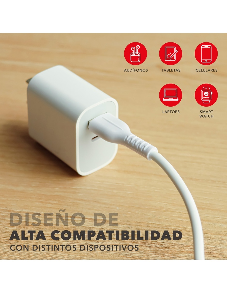 Cable lightning a tipo usb a de 1.5 m 9