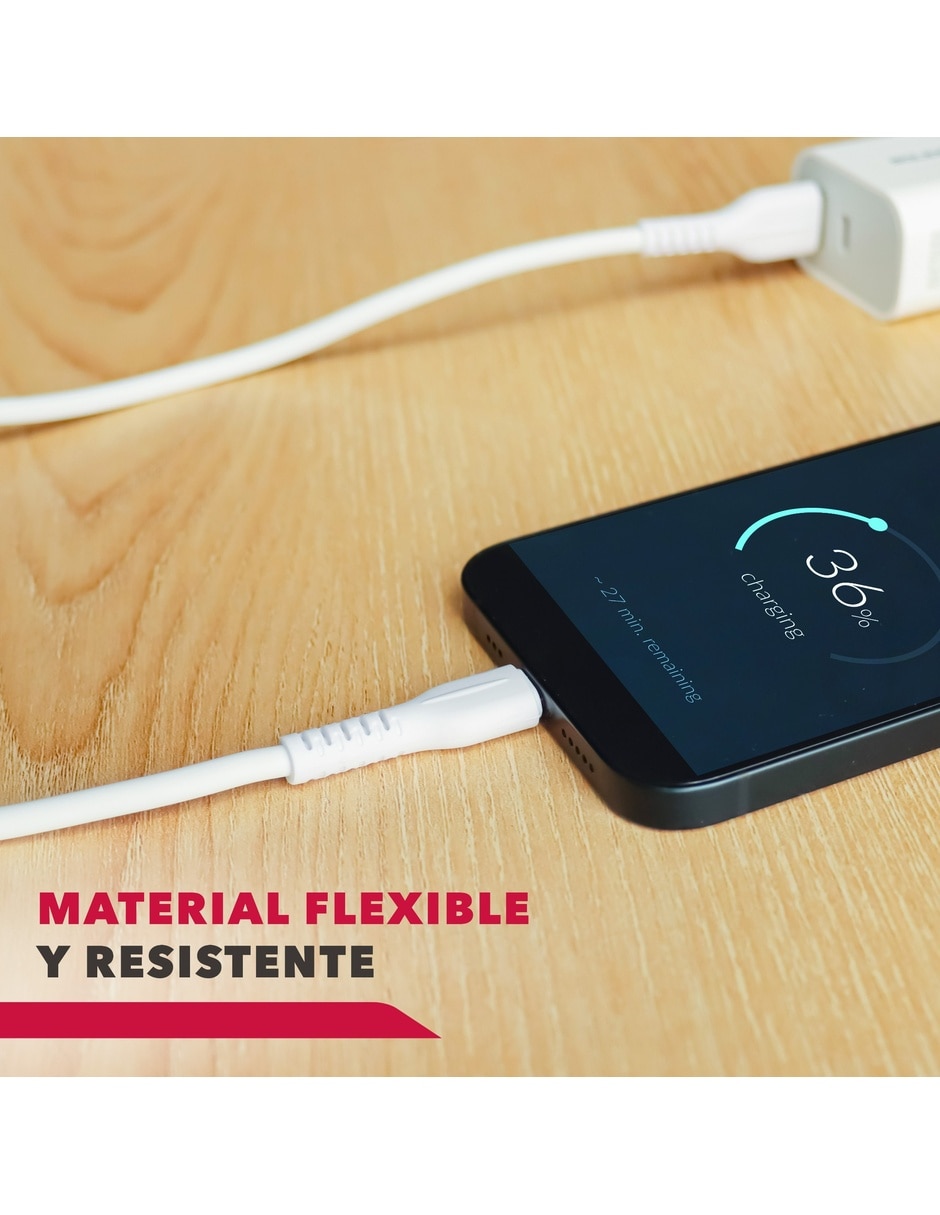 Cable lightning a tipo usb a de 1.5 m 10