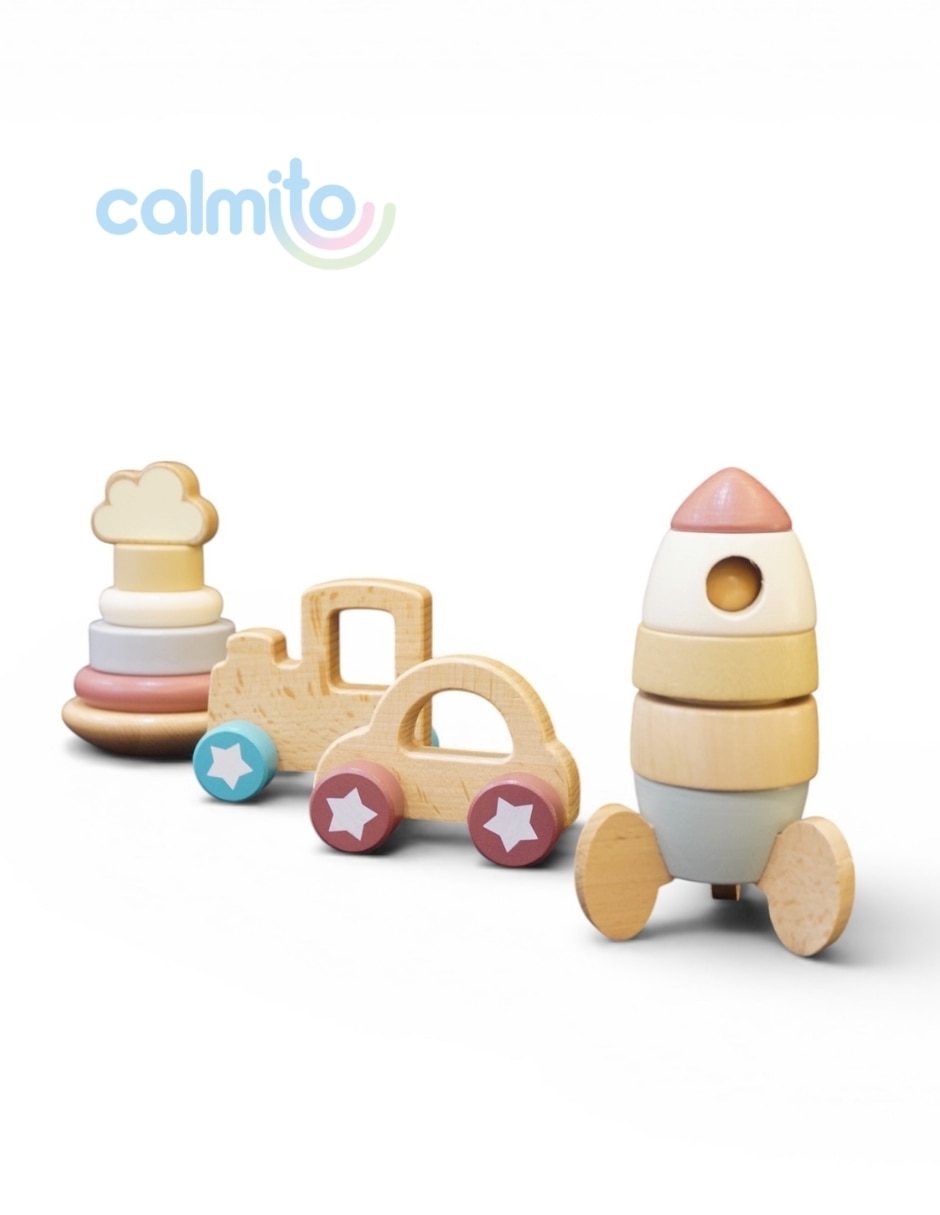 Calmito juguete montessori 4 en 1 para bebé