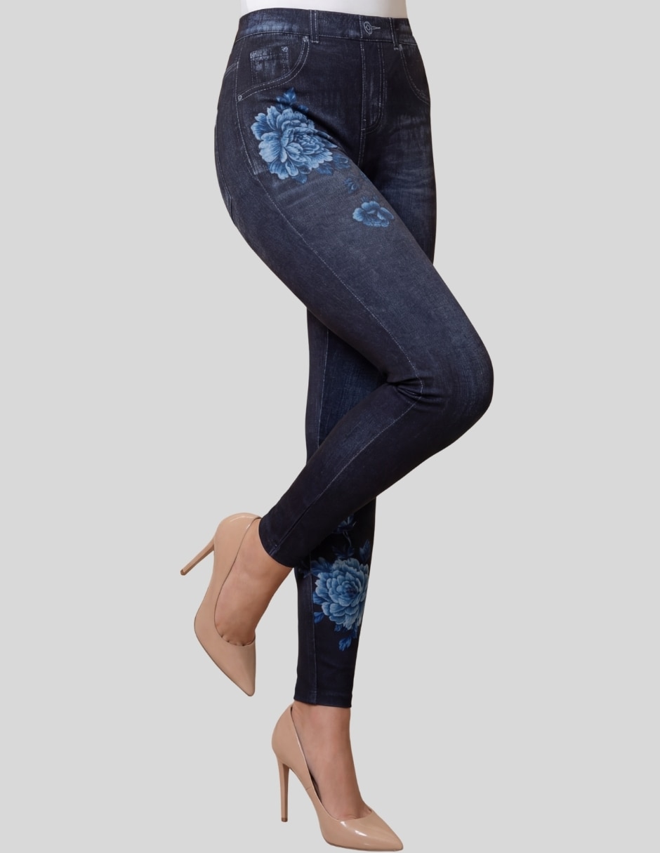 Legging a la cintura con elástico para mujer 2