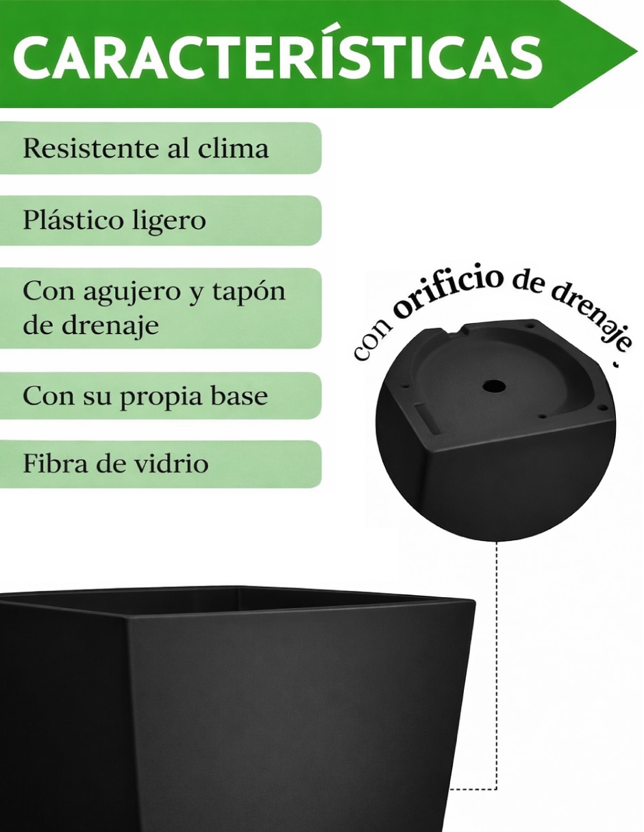 Maceta de Plástico 4
