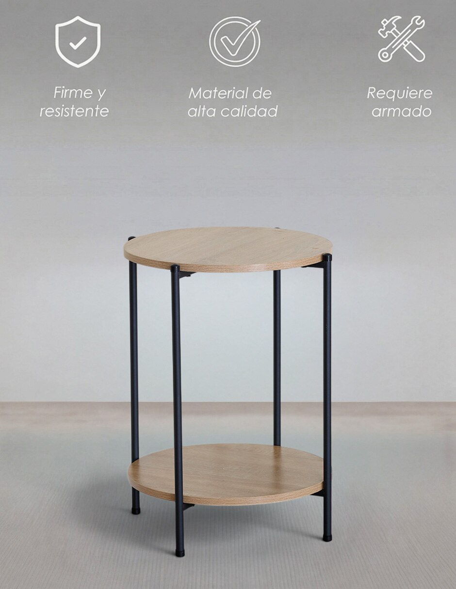 Mesa auxiliar armable Gdx de mdf 6