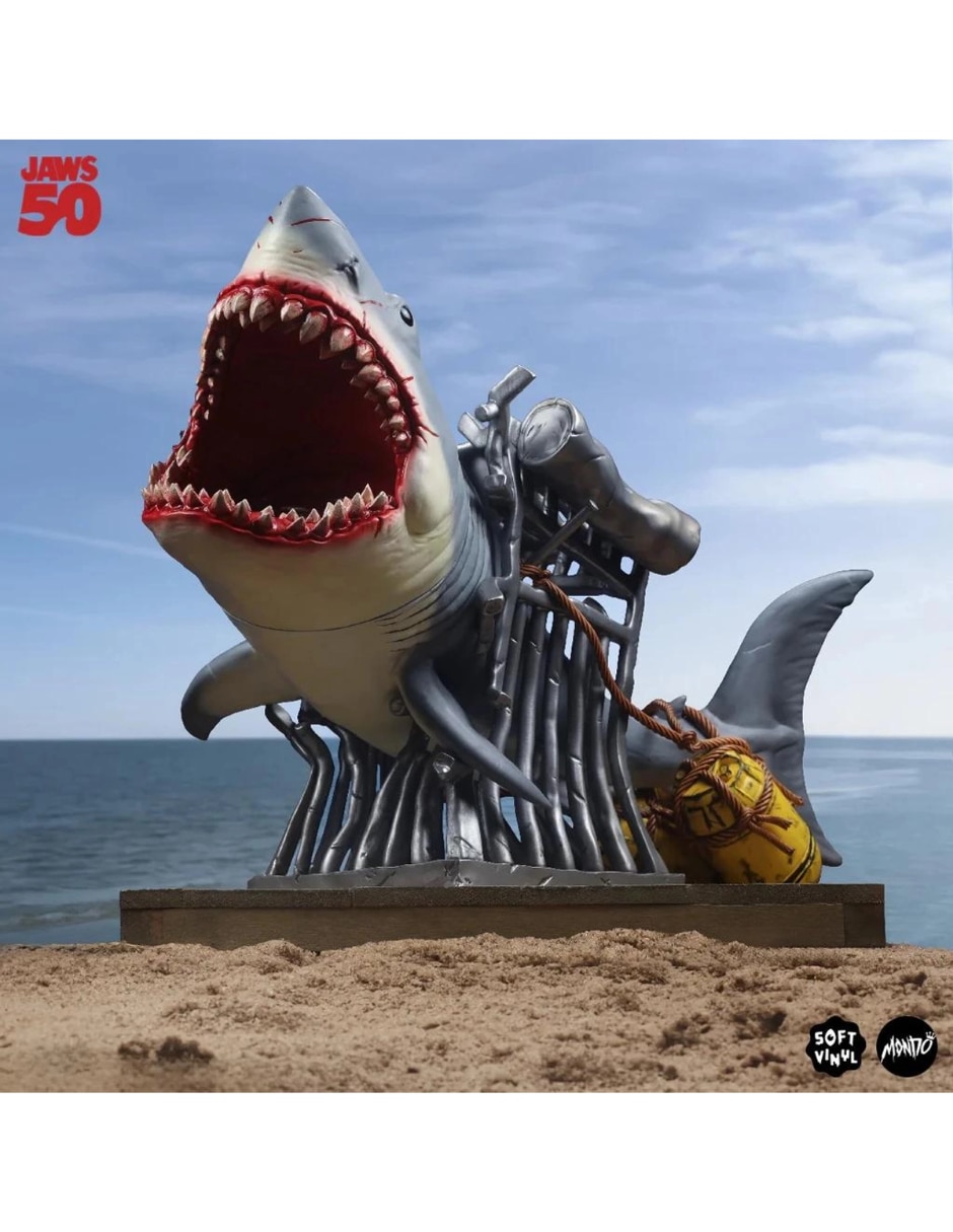 Estatua Jaws 50th anniversary limitada Mondo