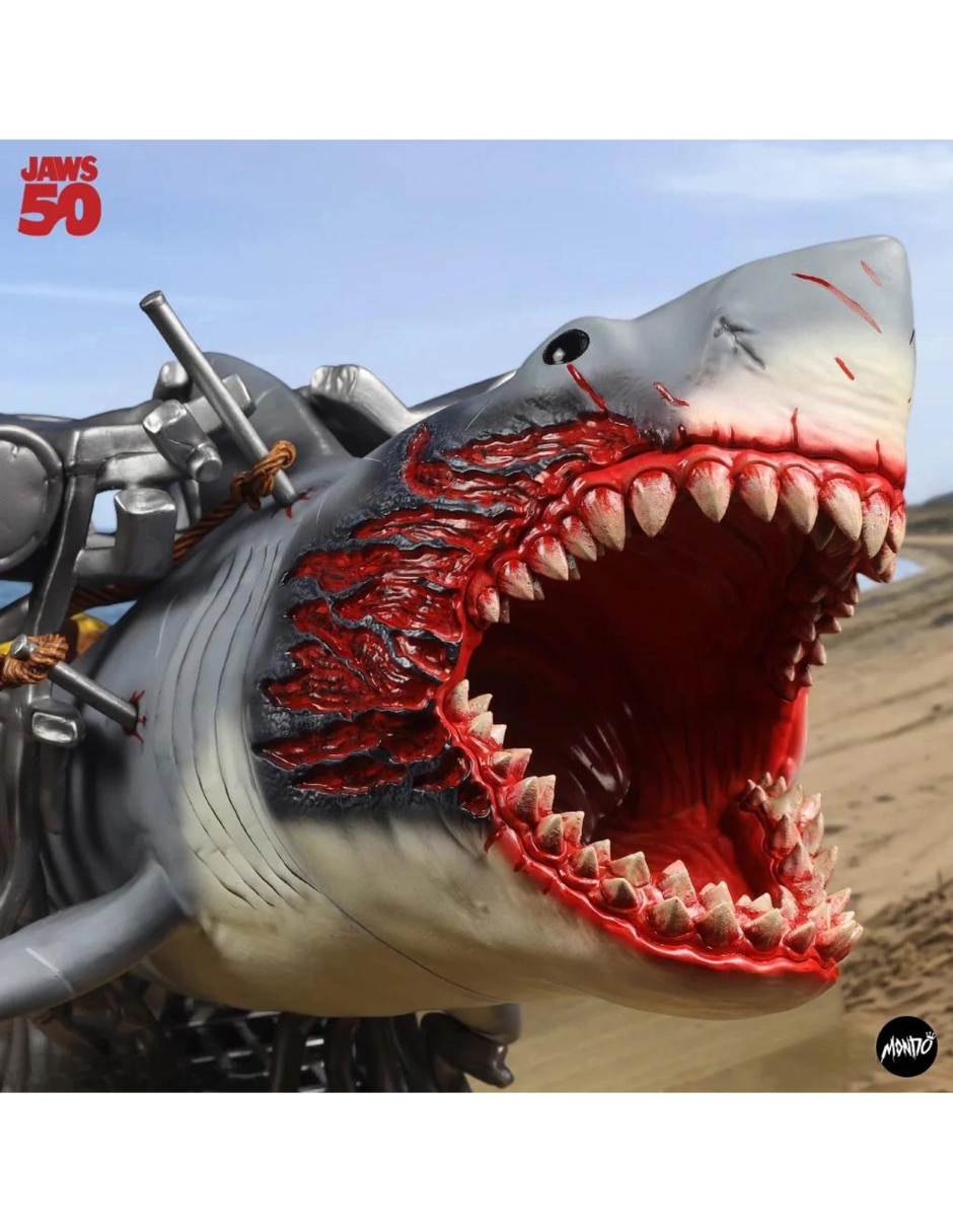 Estatua Jaws 50th anniversary limitada Mondo