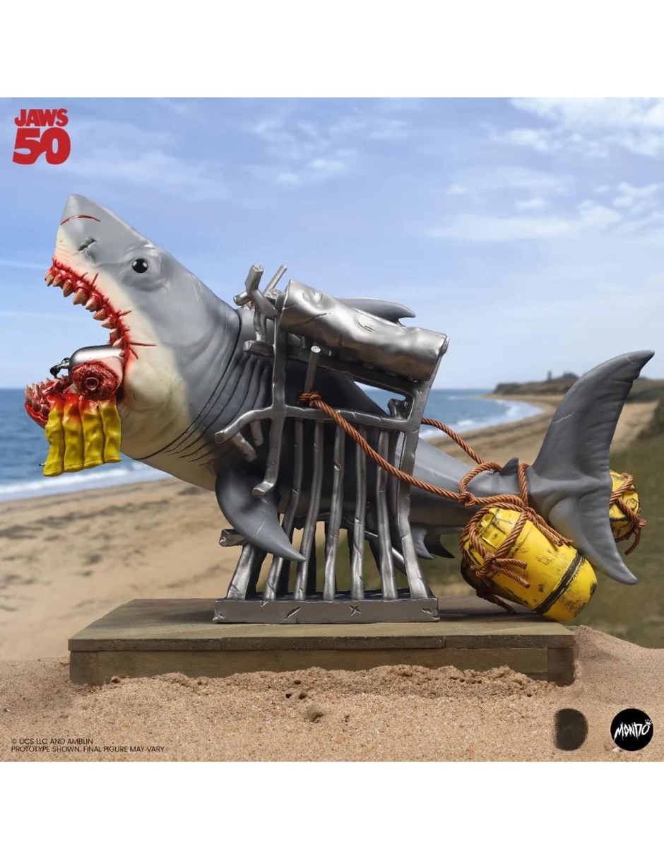 Estatua Jaws 50th anniversary limitada Mondo