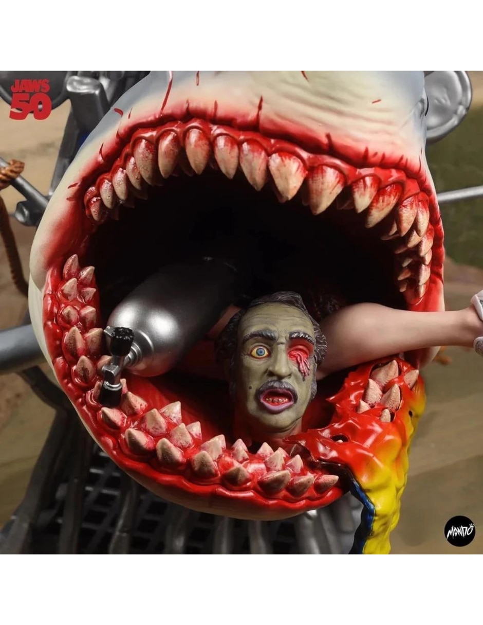 Estatua Jaws 50th anniversary limitada Mondo