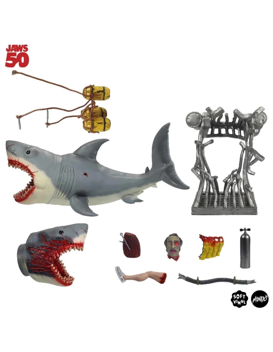 Estatua Jaws 50th anniversary limitada Mondo