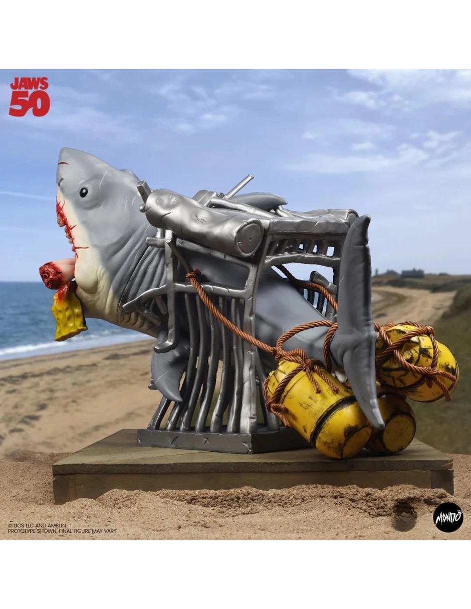 Estatua Jaws 50th anniversary limitada Mondo