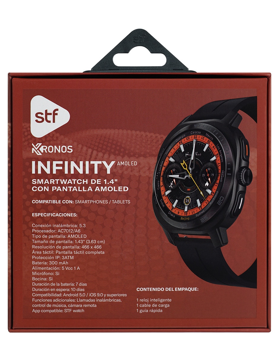 Smartwatch Stf Kronos Infinity unisex