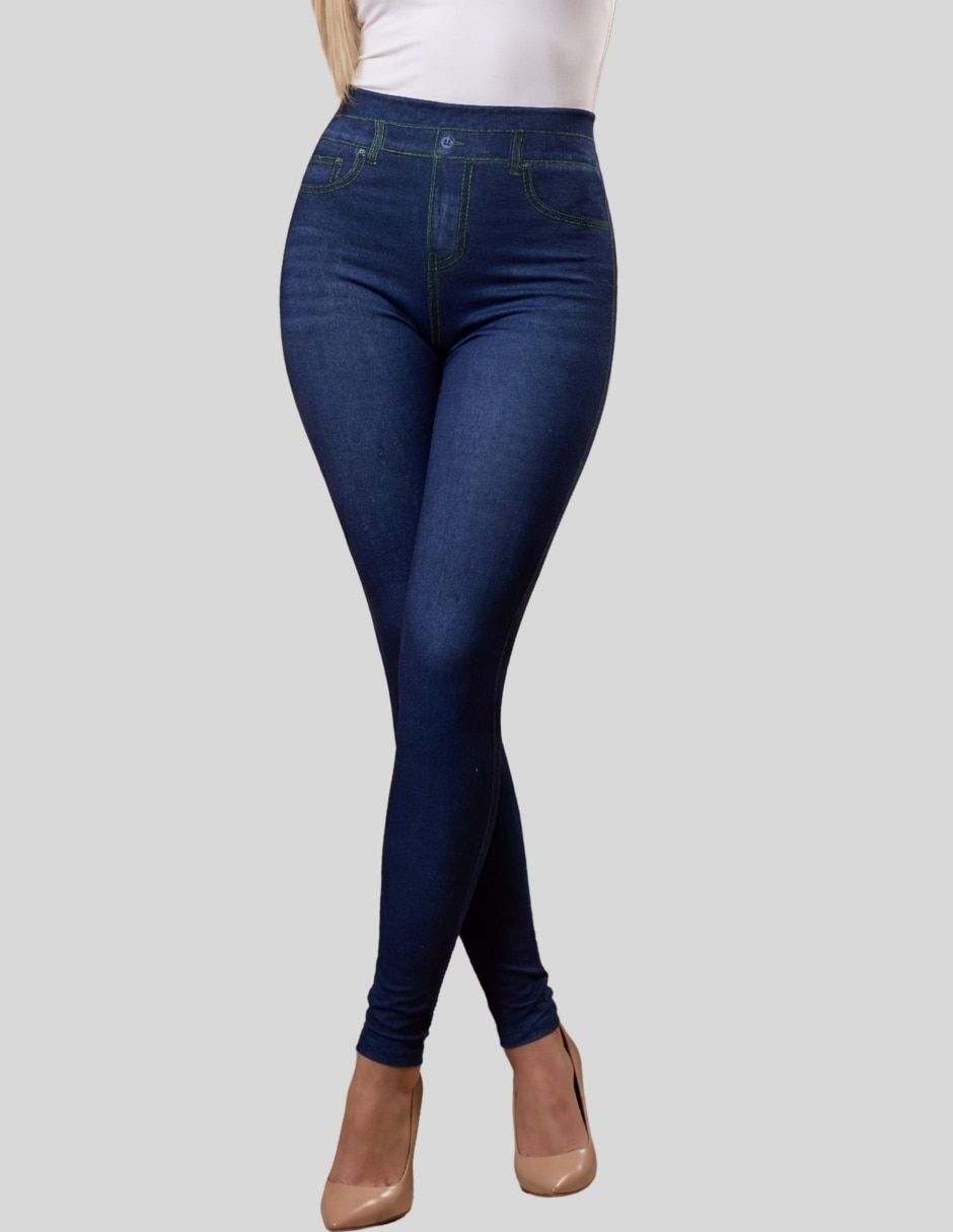 Legging a la cintura con elástico para mujer 1