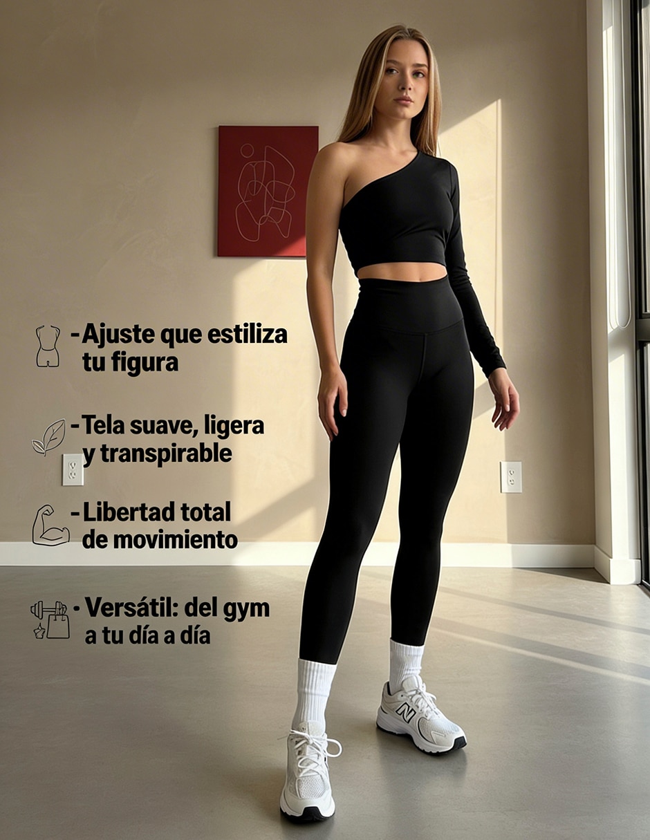 Legging a la cintura para mujer 2