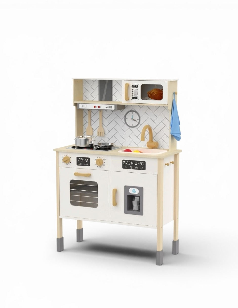 Juguete Cocina montessori de madera para niños Propia