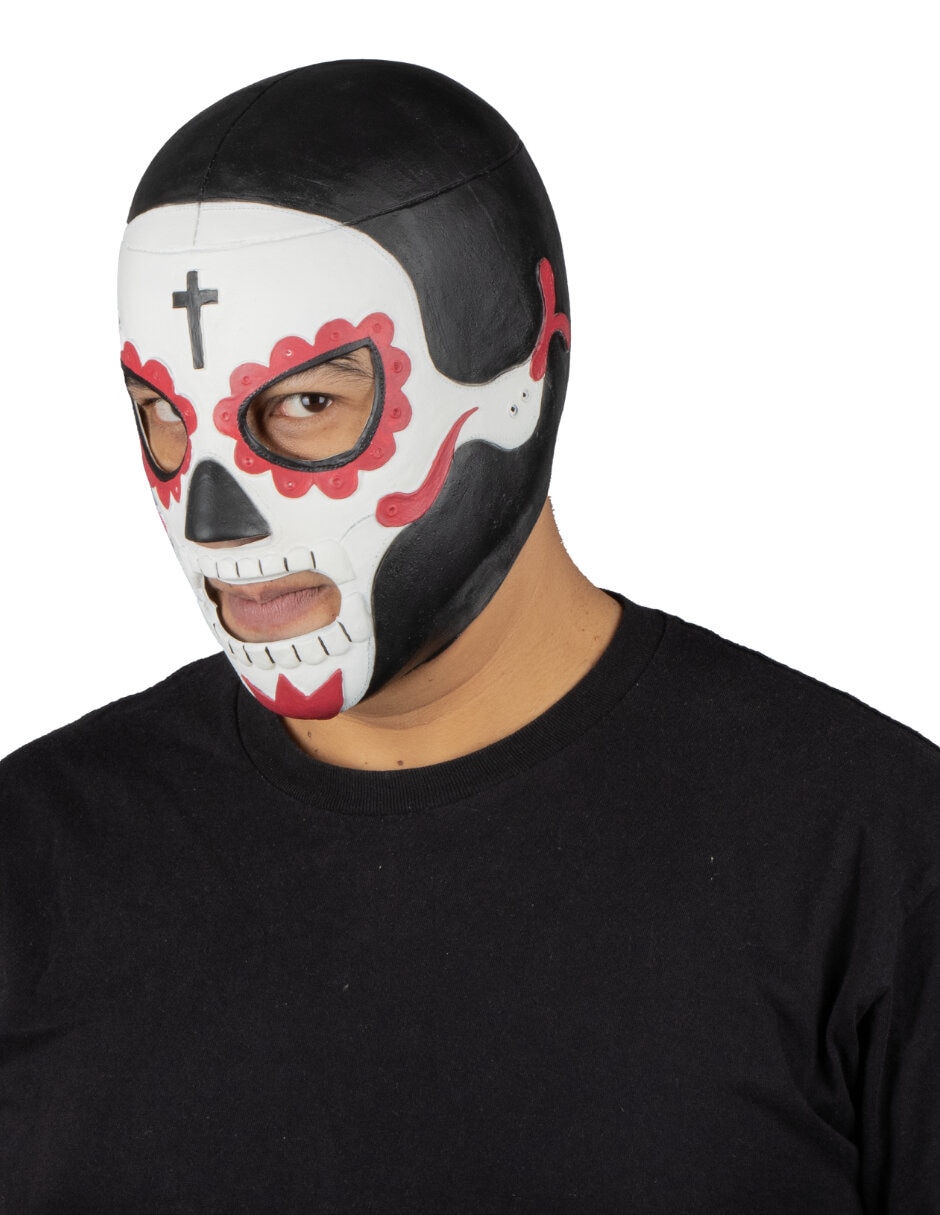 Máscara para disfraz de luchador Penitente Ghoulish Productions